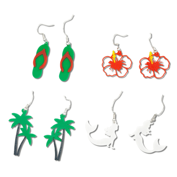 Summer inspired earrings
