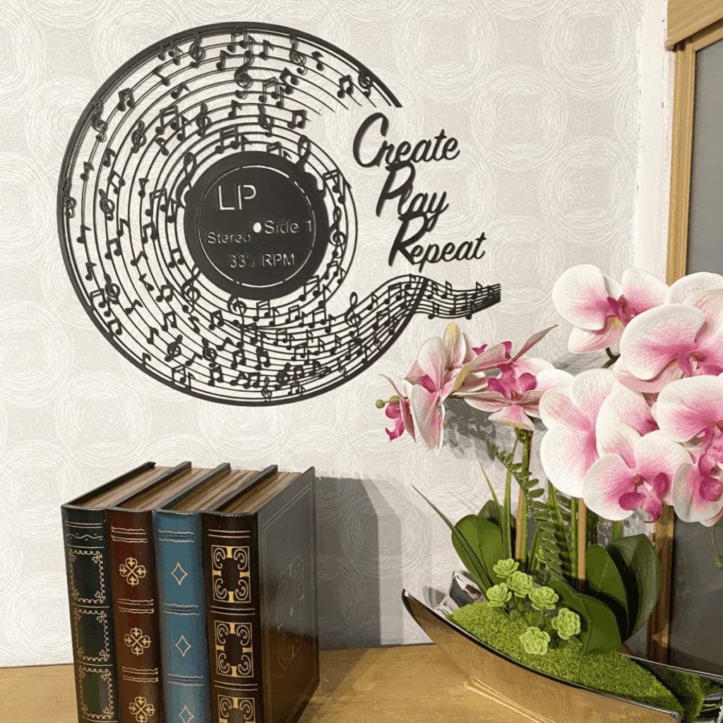 Vinyl Record Wall Art β Love Local Hub Milton Keynes Vinyl record wall art from Love Local Hub Milton Keynes β perfect for music lovers
