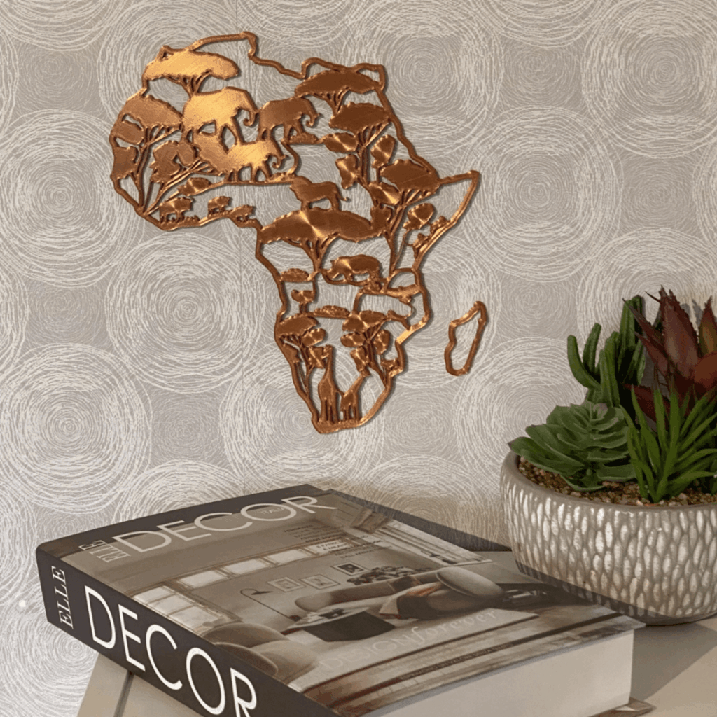 Africa Silhouette Wall Art β Love Local Hub Milton Keynes Africa silhouette wall art available at Love Local Hub Milton Keynes β global decor design